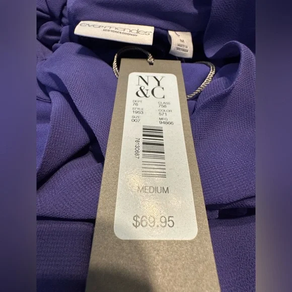 NWT New York & Company Purple Halter
Dress - Picture 6 of 9